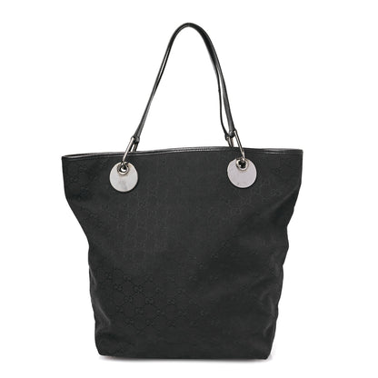 Gucci Monogram Large Eclipse Tote Black 1 of 10