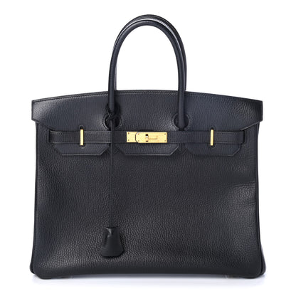 Hermes Ardennes Birkin 35 Black 1 of 9
