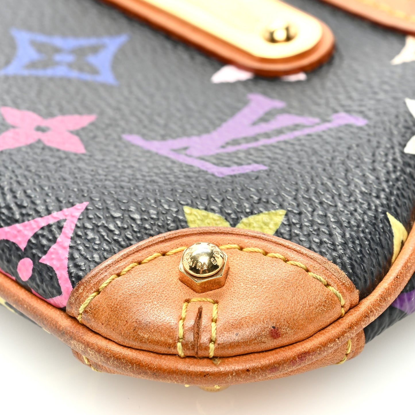 Monogram Multicolor Pochette Milla PM Black