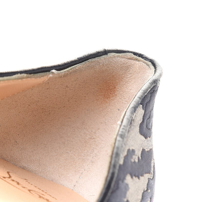 Christian Louboutin Jacquard Camouloubi Pigalle Follies 100 Pumps 39 Bavarios 10 of 11