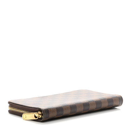 Louis Vuitton Damier Ebene Zippy Organizer Wallet 4 of 14