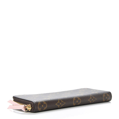 Louis Vuitton Monogram Clemence Wallet Rose Ballerine 4 of 10