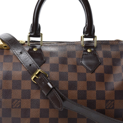 Louis Vuitton Damier Ebene Speedy Bandouliere 25 20 of 20