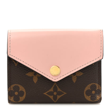 Louis Vuitton Monogram Zoe Wallet Rose Ballerine 1 of 10
