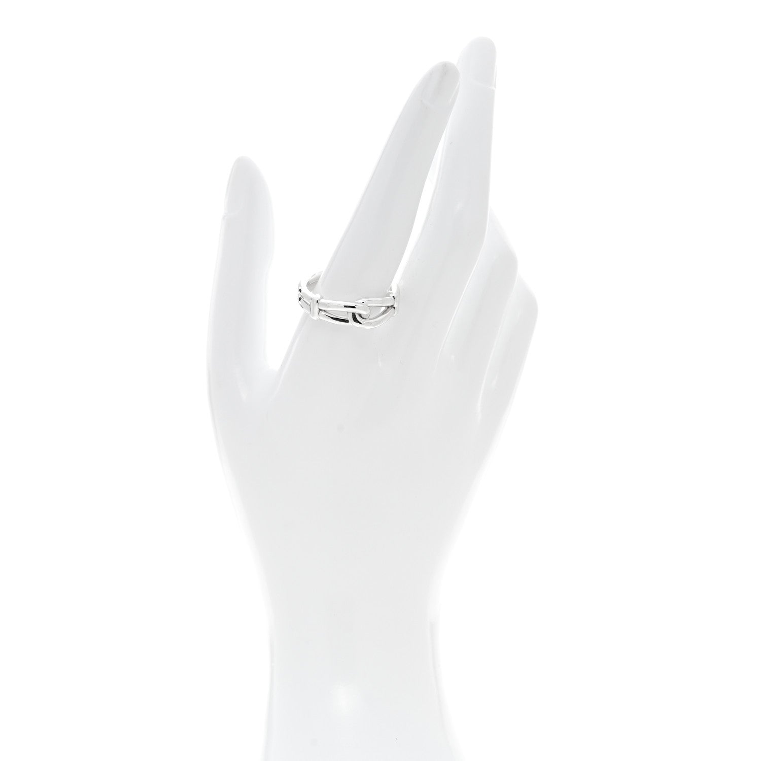 Tiffany Sterling Silver Paloma Picasso Knot Ring 61 9.75 2 of 5
