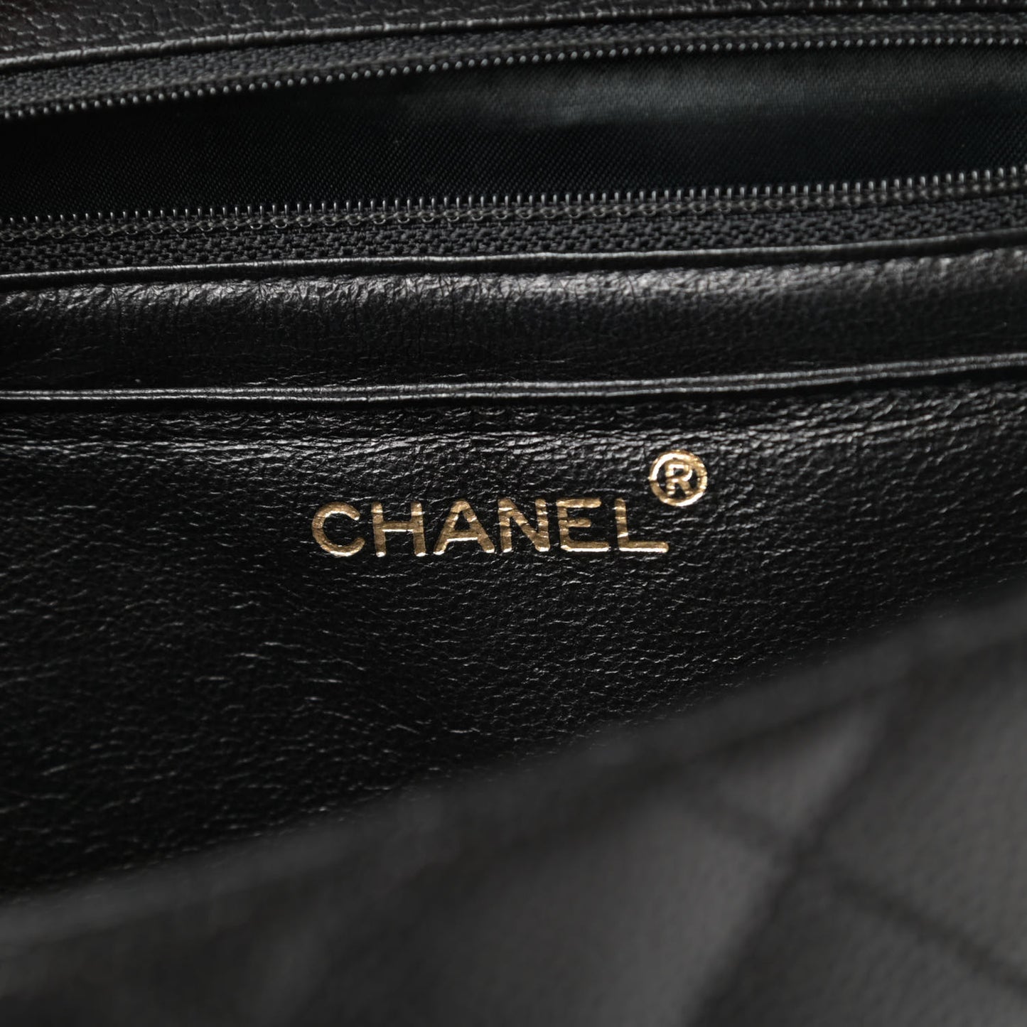 Caviar Quilted Jumbo Kelly Flap Black