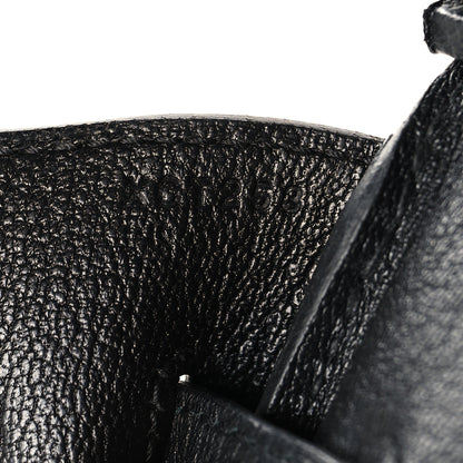 Hermes Taurillon Clemence Birkin 35 Black 7 of 13