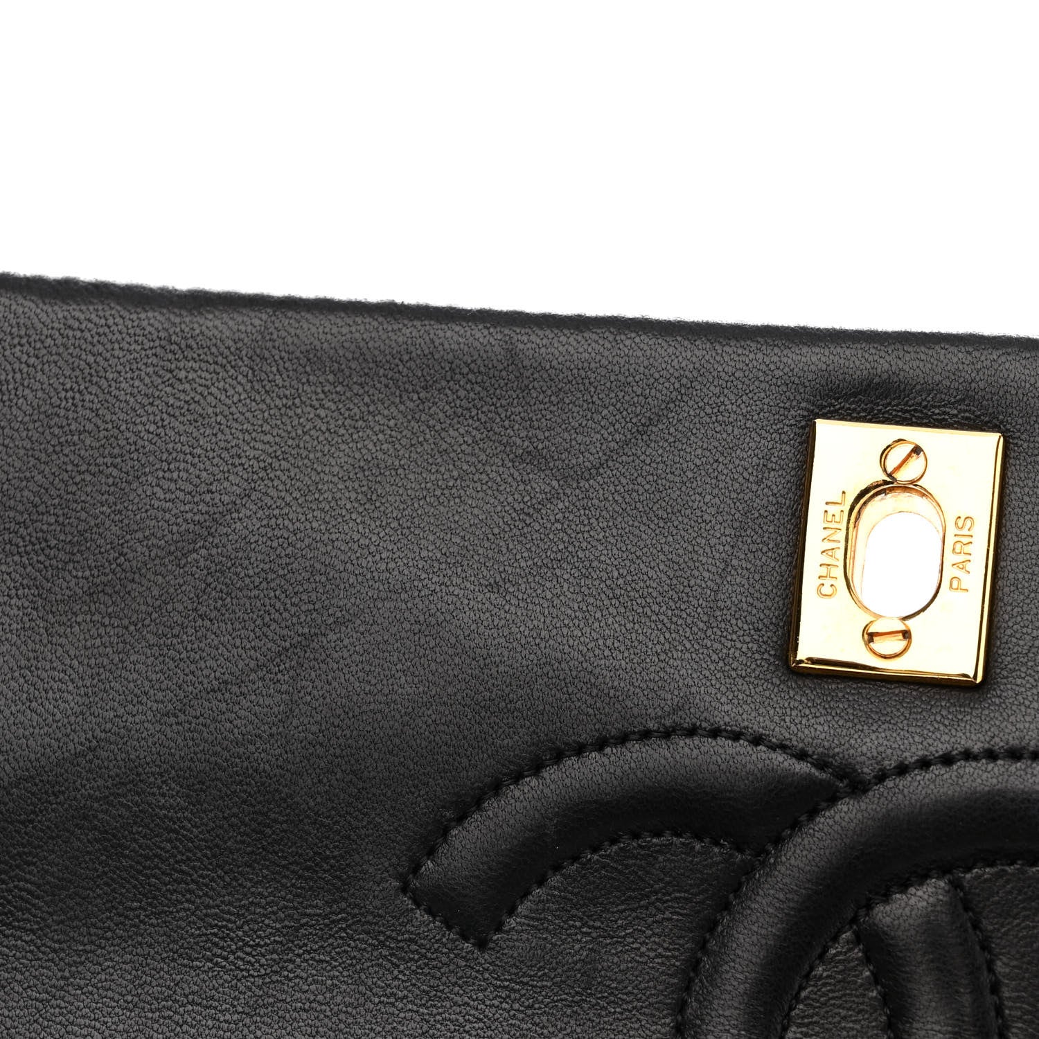Chanel Lambskin Quilted Small Single Flap Black 12 of 14