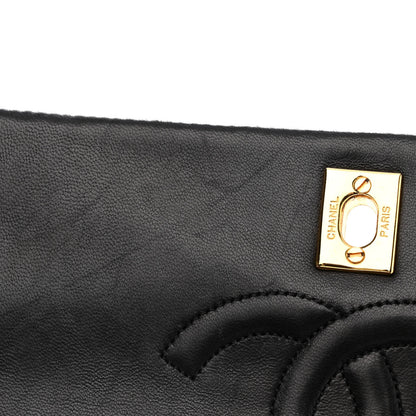 Chanel Lambskin Quilted Small Single Flap Black 12 of 14