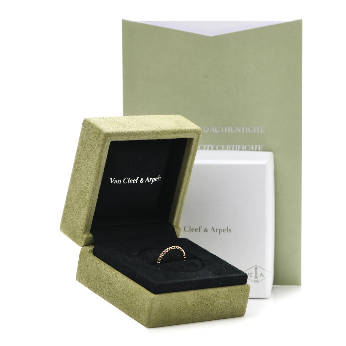 18K Yellow Gold Small Perlee Ring 50 5.25