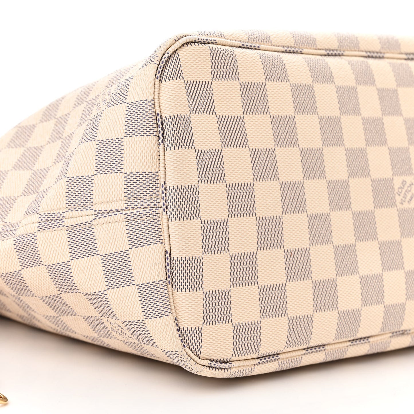 Damier Azur Neo Neverfull MM Rose Ballerine