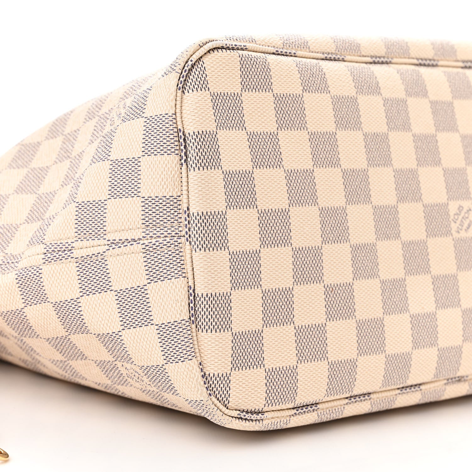 Louis Vuitton Damier Azur Neo Neverfull MM Rose Ballerine 9 of 16