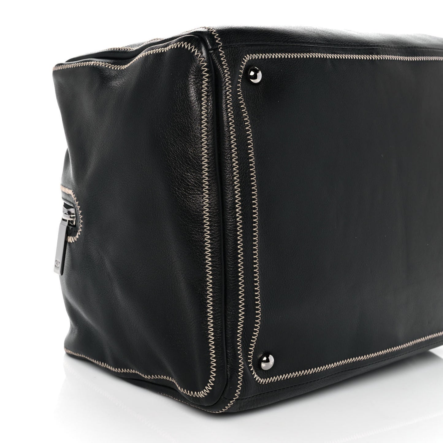 Lambskin Medium Bowler Black