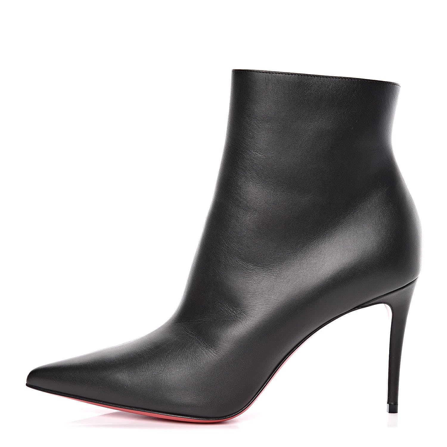 Christian Louboutin Calfskin So Kate Booty 85 Ankle Boots 38.5 Black 1 of 8