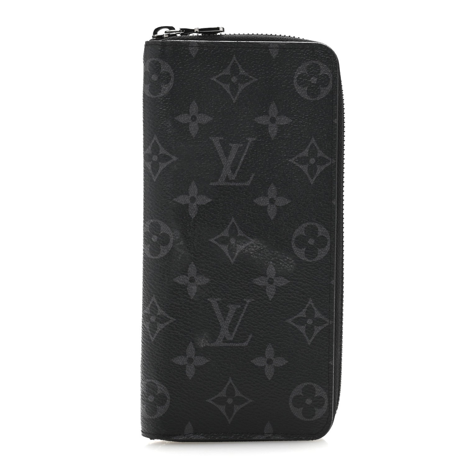 Louis Vuitton Monogram Eclipse Vertical Zippy Wallet 1 of 10