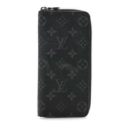 Louis Vuitton Monogram Eclipse Vertical Zippy Wallet 1 of 10