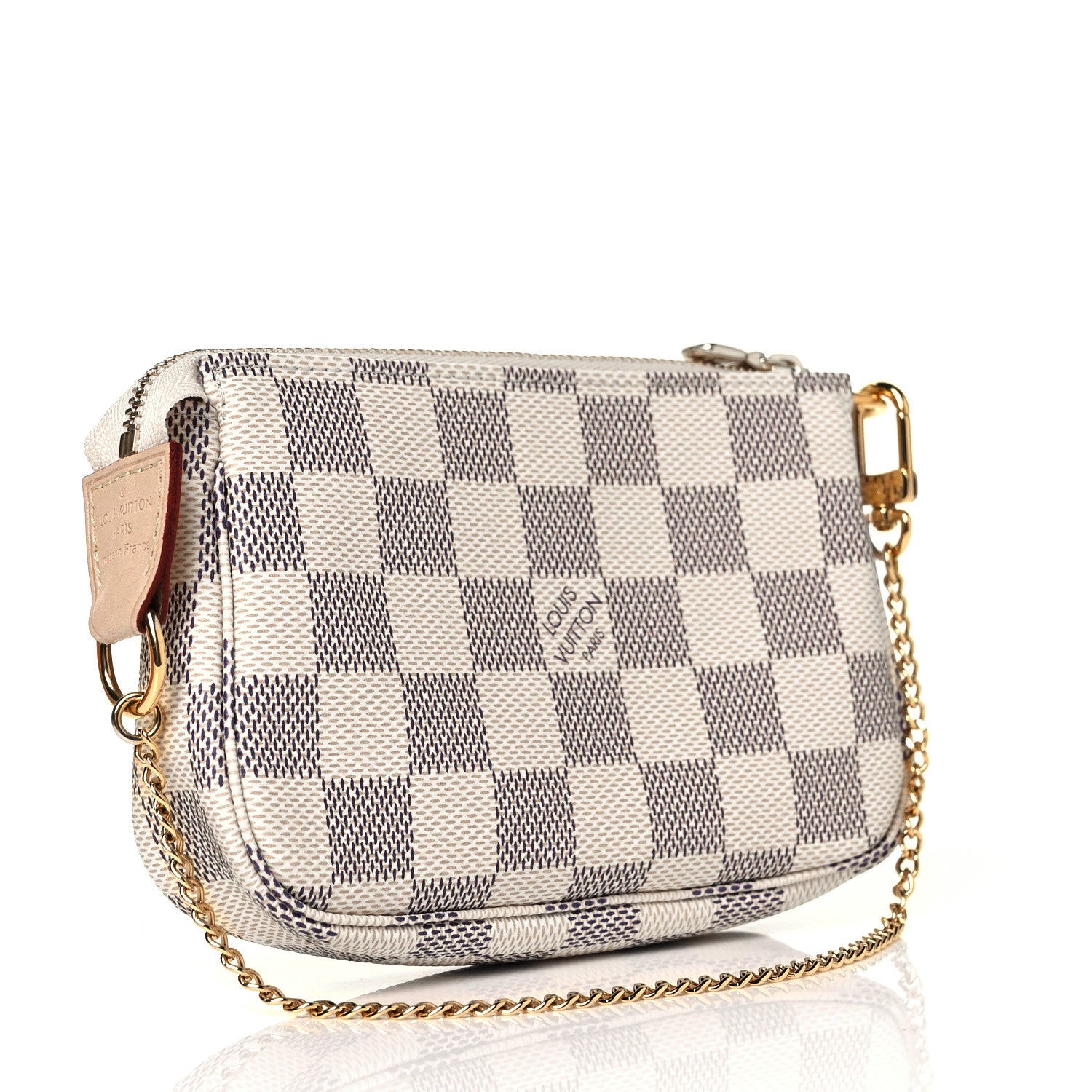 Louis Vuitton Damier Azur Mini Pochette Accessories 3 of 10