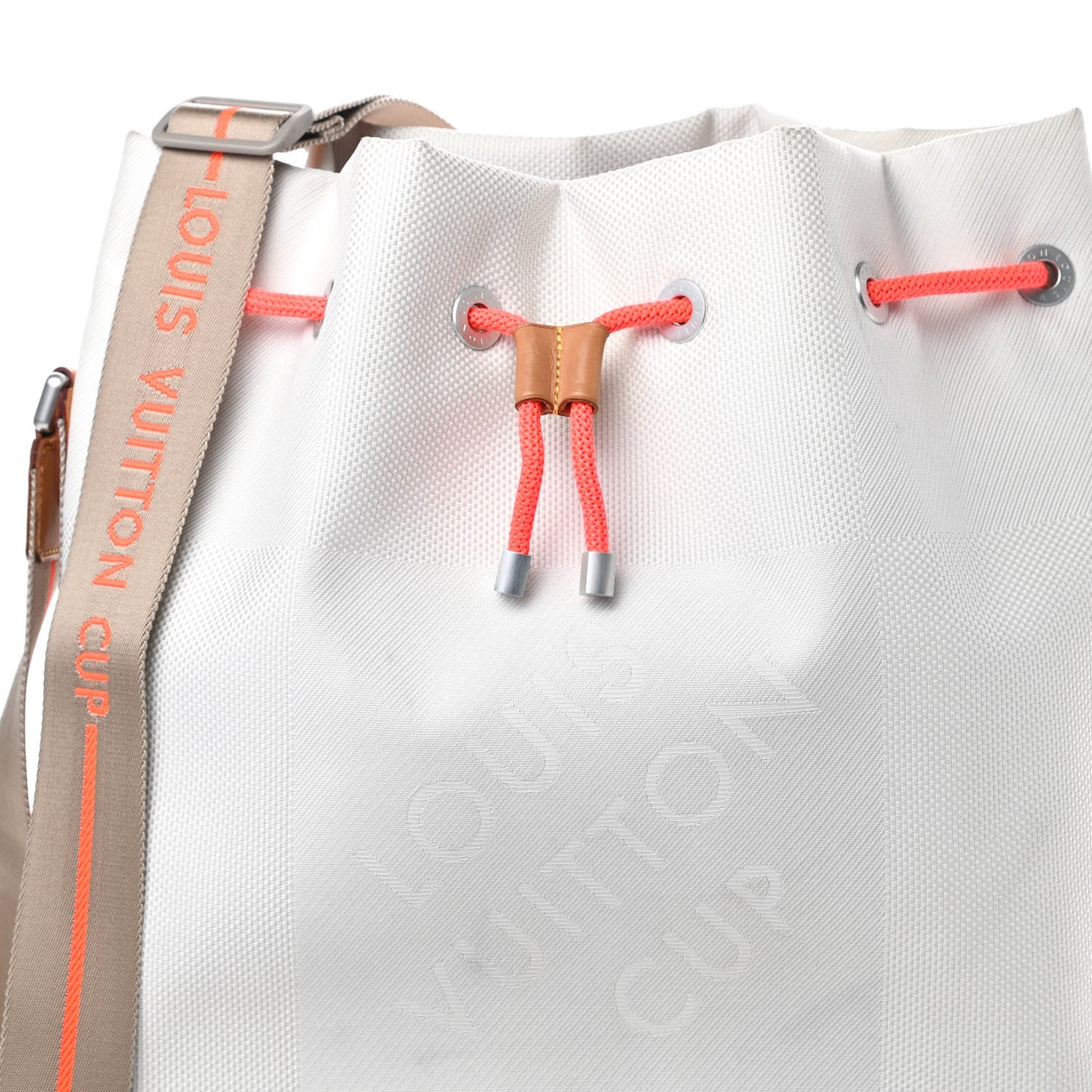 Damier Geant Americas Cup Volunteer Bag White