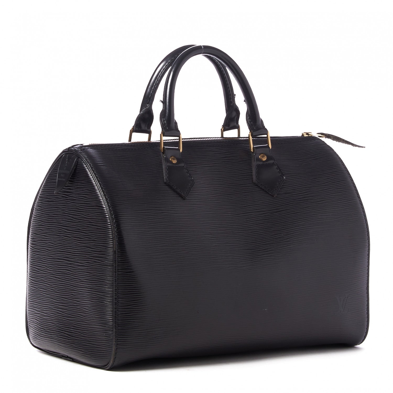 Louis Vuitton Epi Speedy 30 Black 2 of 11