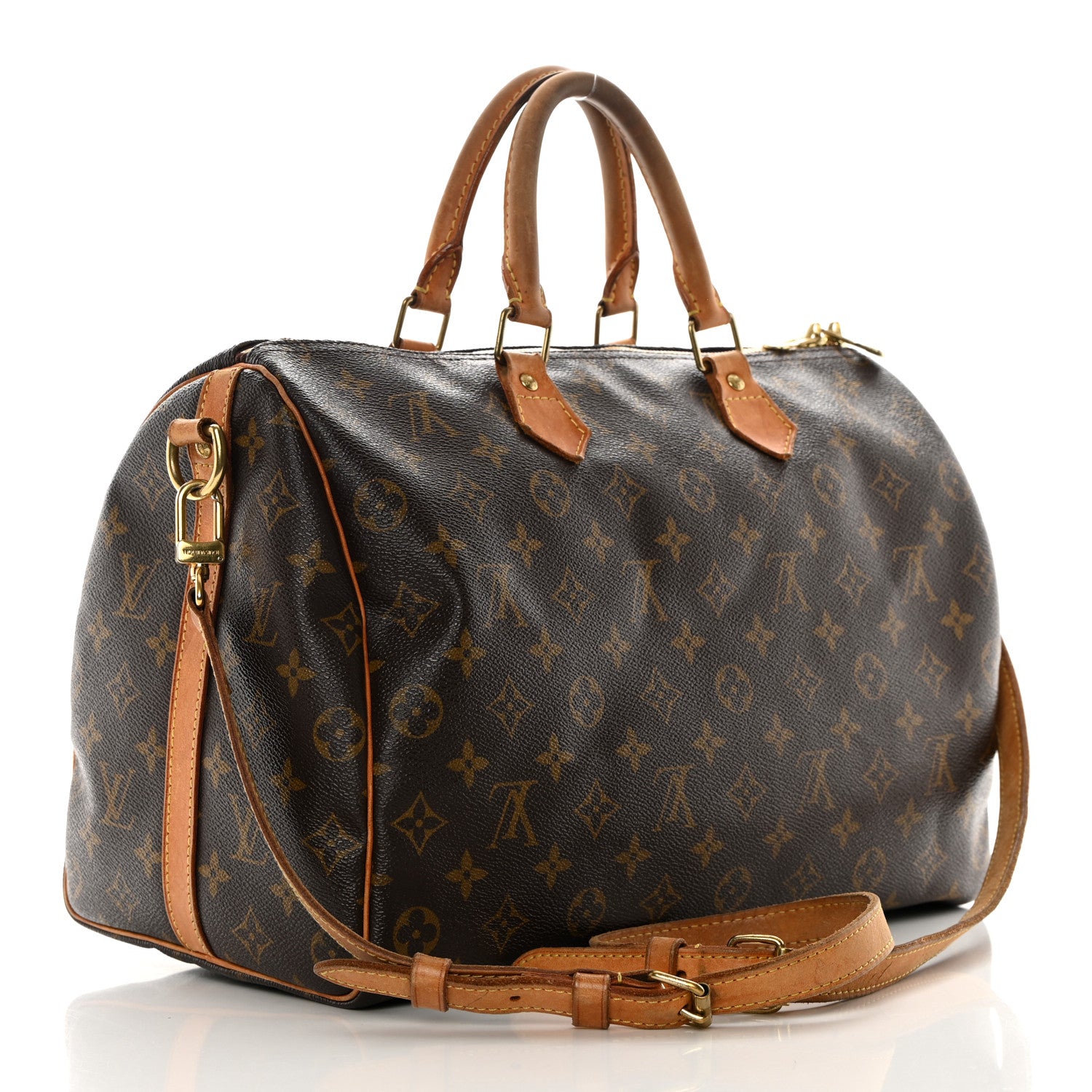 Louis Vuitton Monogram Speedy Bandouliere 35 3 of 30