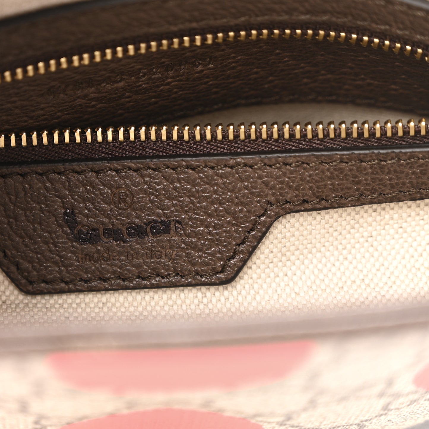 GG Supreme Monogram Geometric Textured Dollar Calfskin Web Small Jackie 1961 Hobo