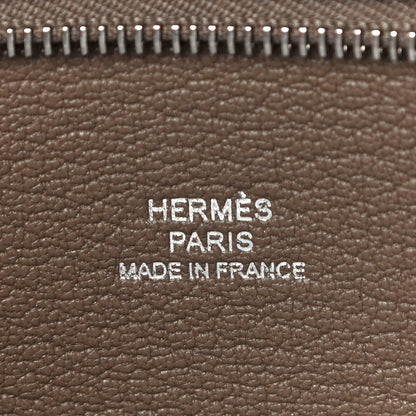 Hermes Togo Backpocket Pouch 25 Etoupe 6 of 10