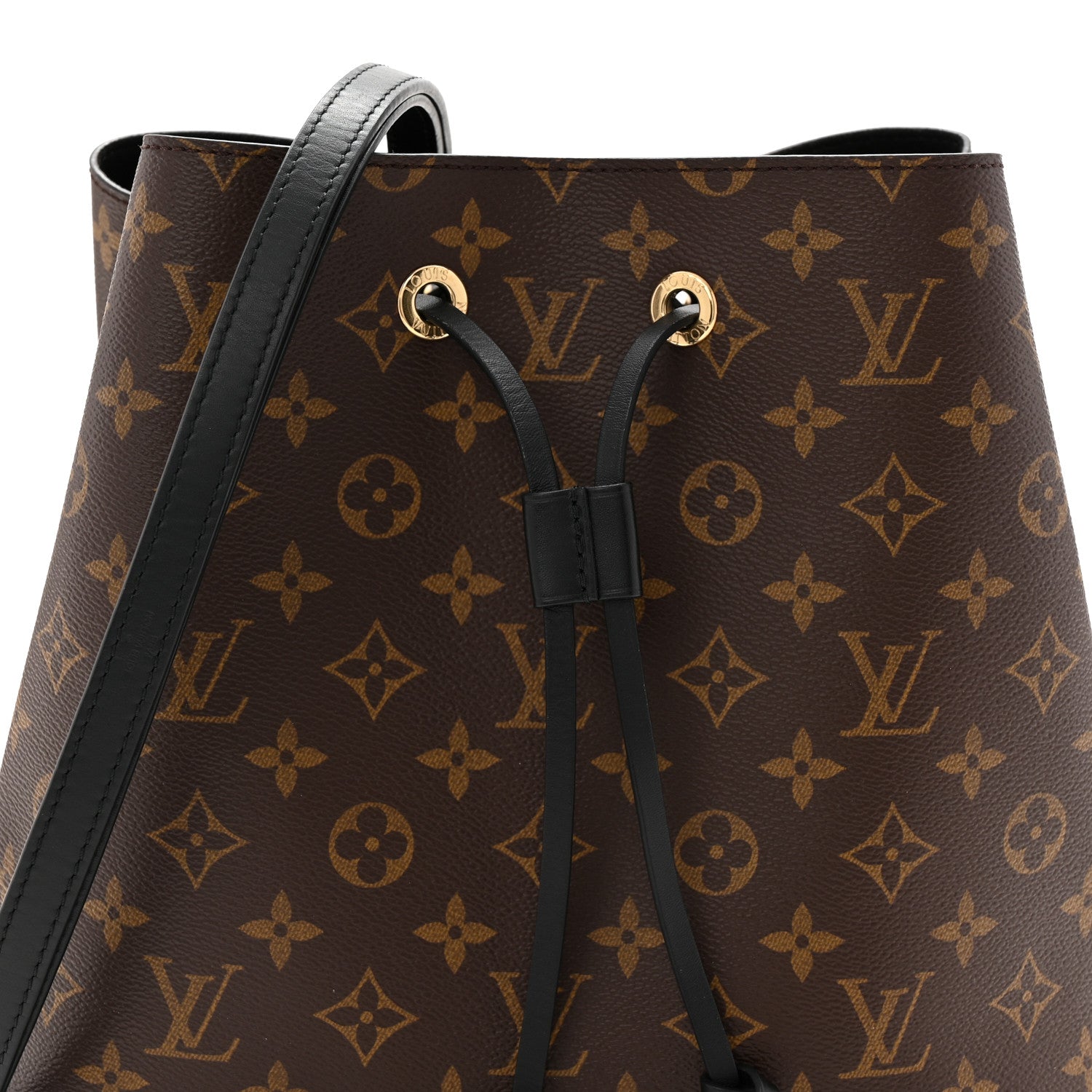 Louis Vuitton Monogram Neonoe MM Black 7 of 9