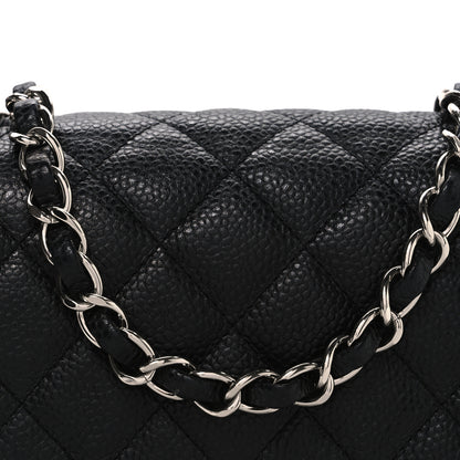 Chanel Caviar Quilted Mini Square Flap Black 8 of 10