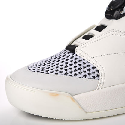 Louis Vuitton Mesh Calfskin Damier Embossed Fuel Power Sneakers 6 White 11 of 13