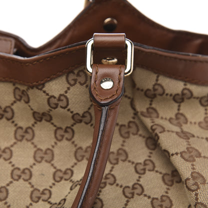 Gucci Monogram Large Sukey Tote Brown 13 of 15
