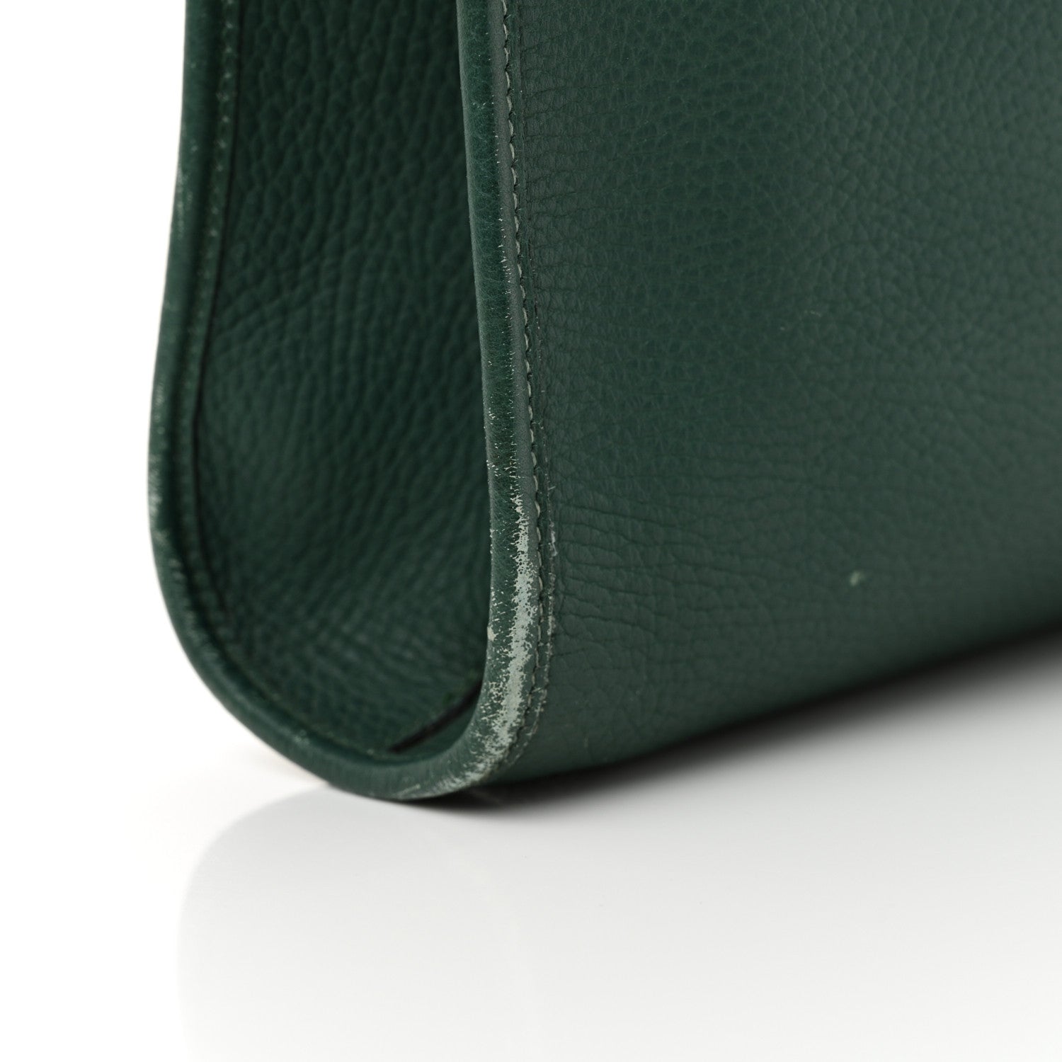 Hermes Kaba Taurillon Clemence Tote Vert Clair 20 of 24