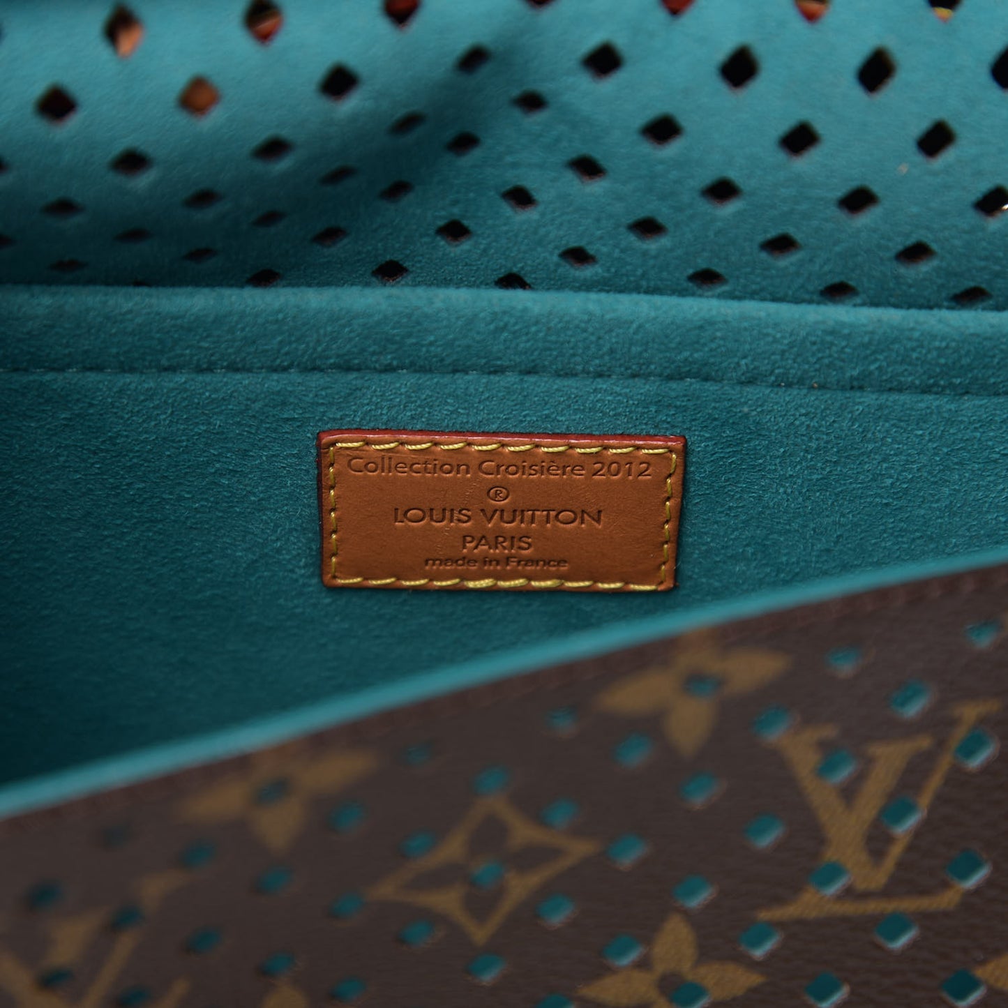 Monogram SC Flore Saumur Teal