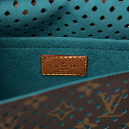 Louis Vuitton Monogram SC Flore Saumur Teal 6 of 9