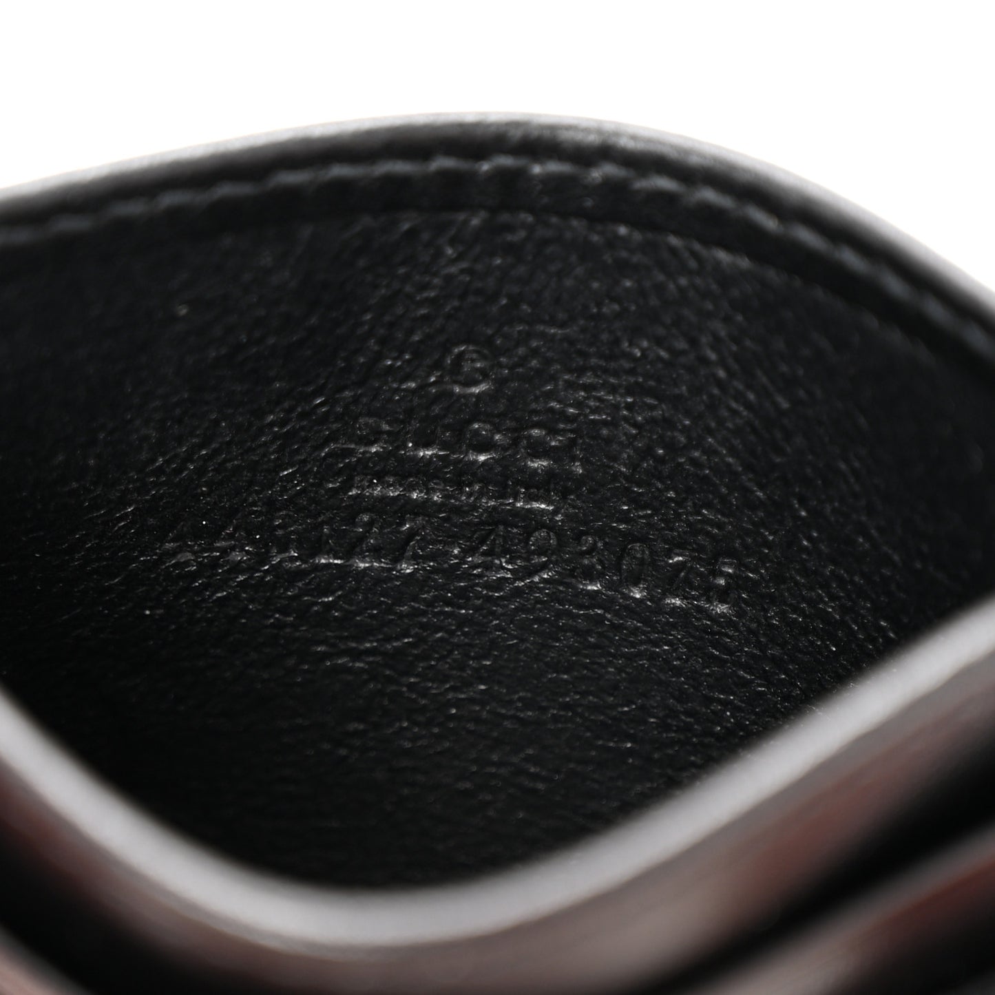 Calfskin Matelasse GG Marmont Card Holder Black