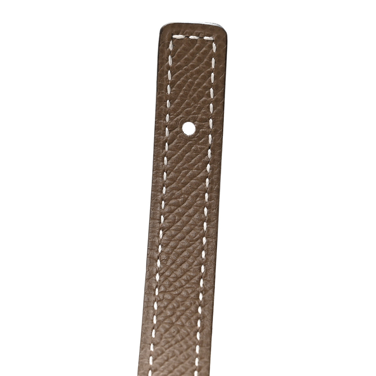 Hermes Swift Epsom 13mm Belt Strap 80 32 Black Etoupe 3 of 5