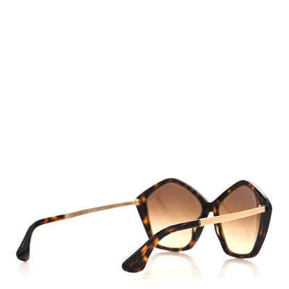 Miu Miu Acetate Geometric Sunglasses SMU11N Tortoise 4 of 7