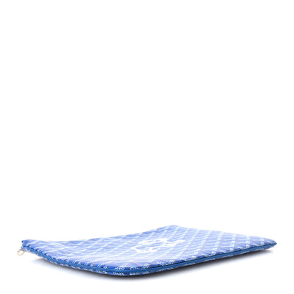 Goyard Goyardine Senat Pochette MM Sky Blue 4 of 9