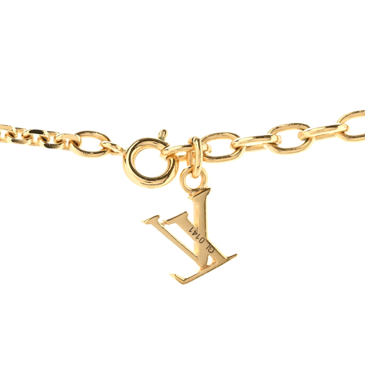 Louis Vuitton Swarovski Gamble Short Necklace Azur 6 of 6