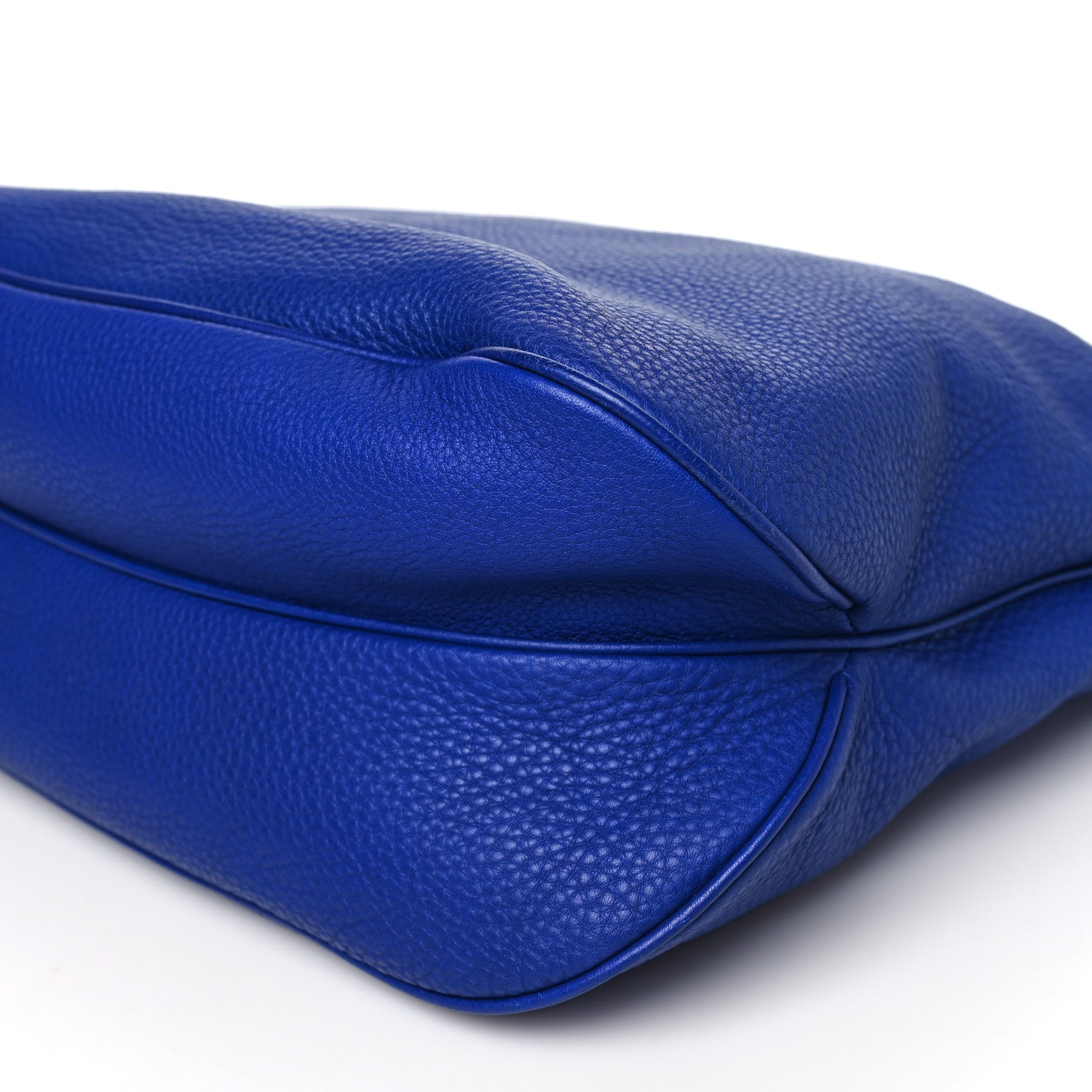 Salvatore Ferragamo Calfskin Gancini Hobo Blue 10 of 11