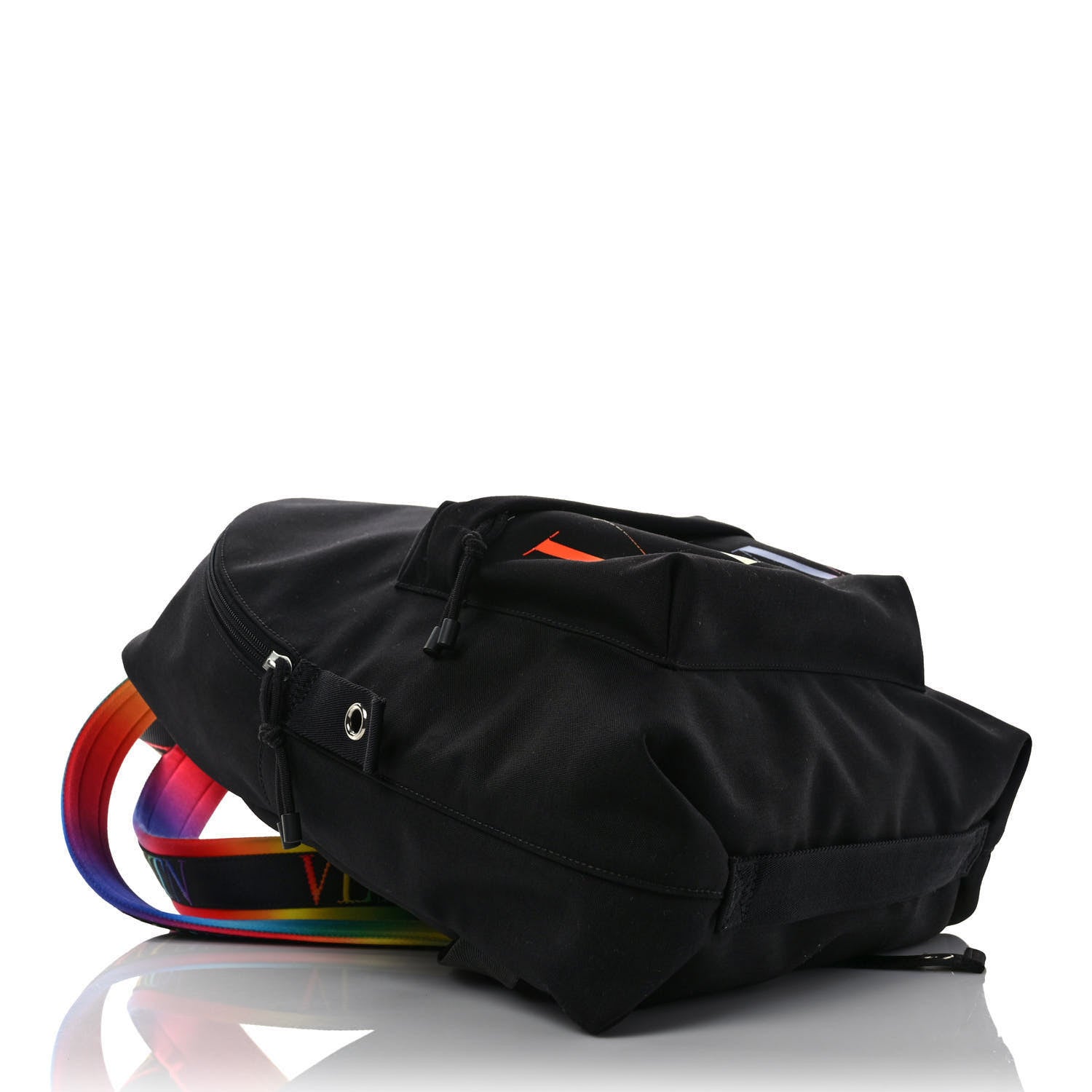 Valentino Garavani Nylon VLTN Times Backpack Black Multicolor 4 of 8