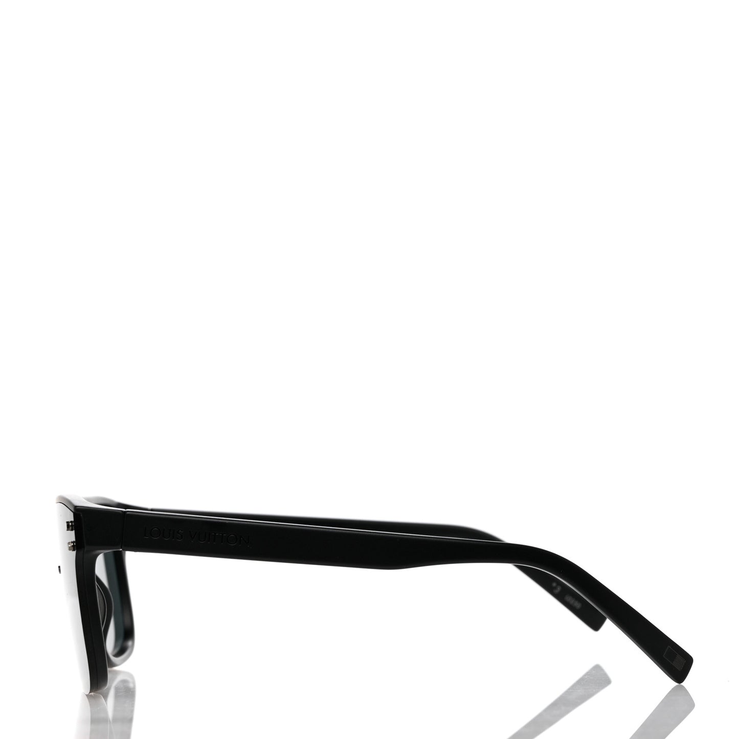 Acetate LV Waimea Square Sunglasses Z1082W Black