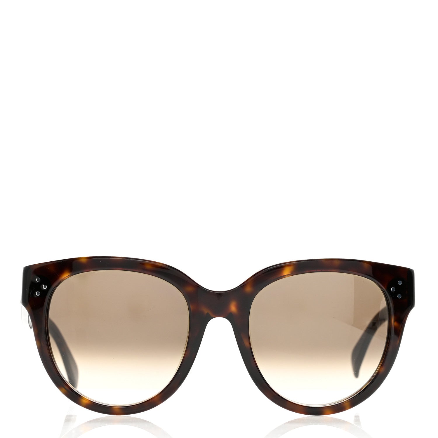 Celine Audrey Sunglasses CL 41755 Havana 2 of 7