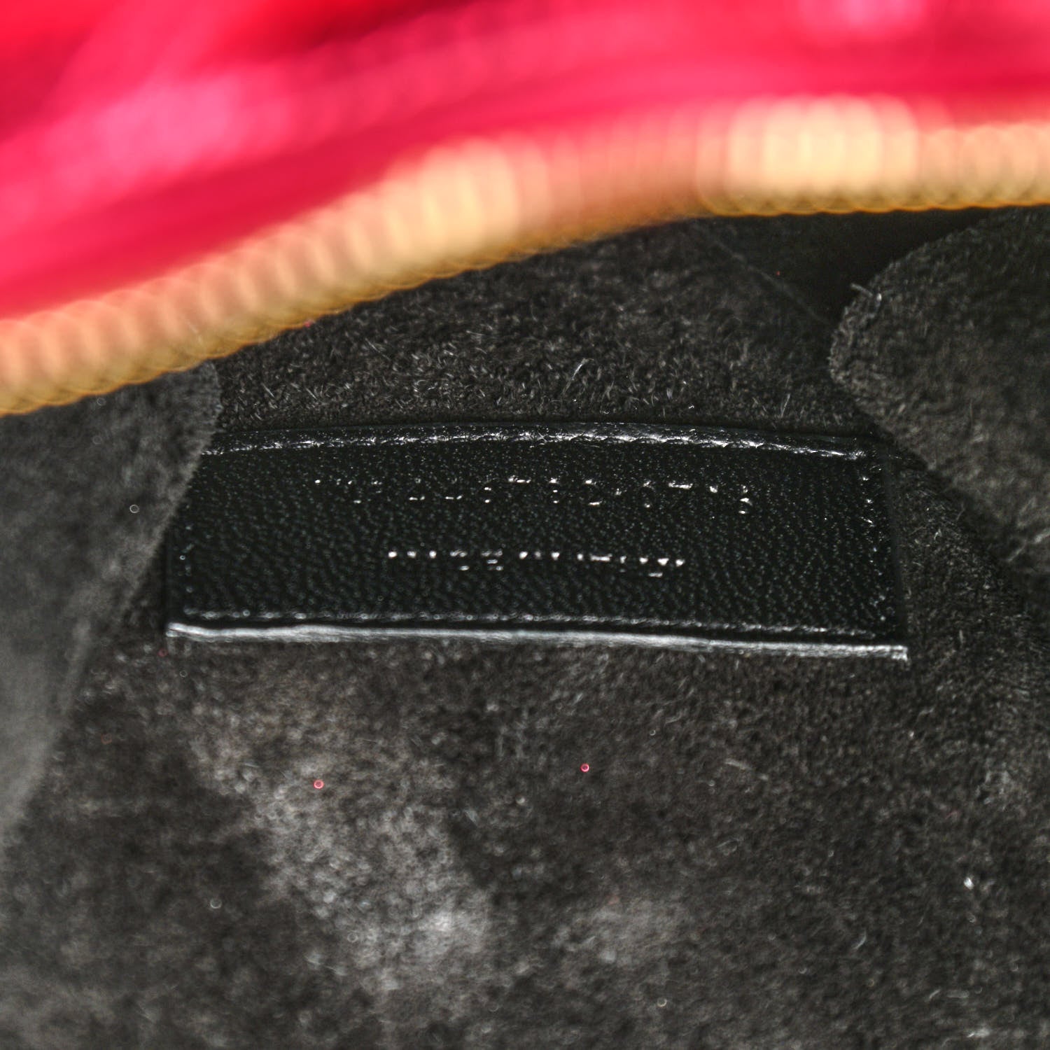 Saint Laurent Metallic Calfskin Matelasse Chevron Monogram Small Love Heart Chain Bag Red 7 of 14
