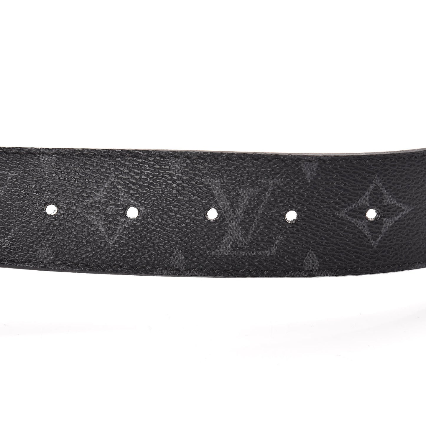 Monogram Eclipse Taigarama 40mm LV Initiales Reversible Belt 110 44 Black