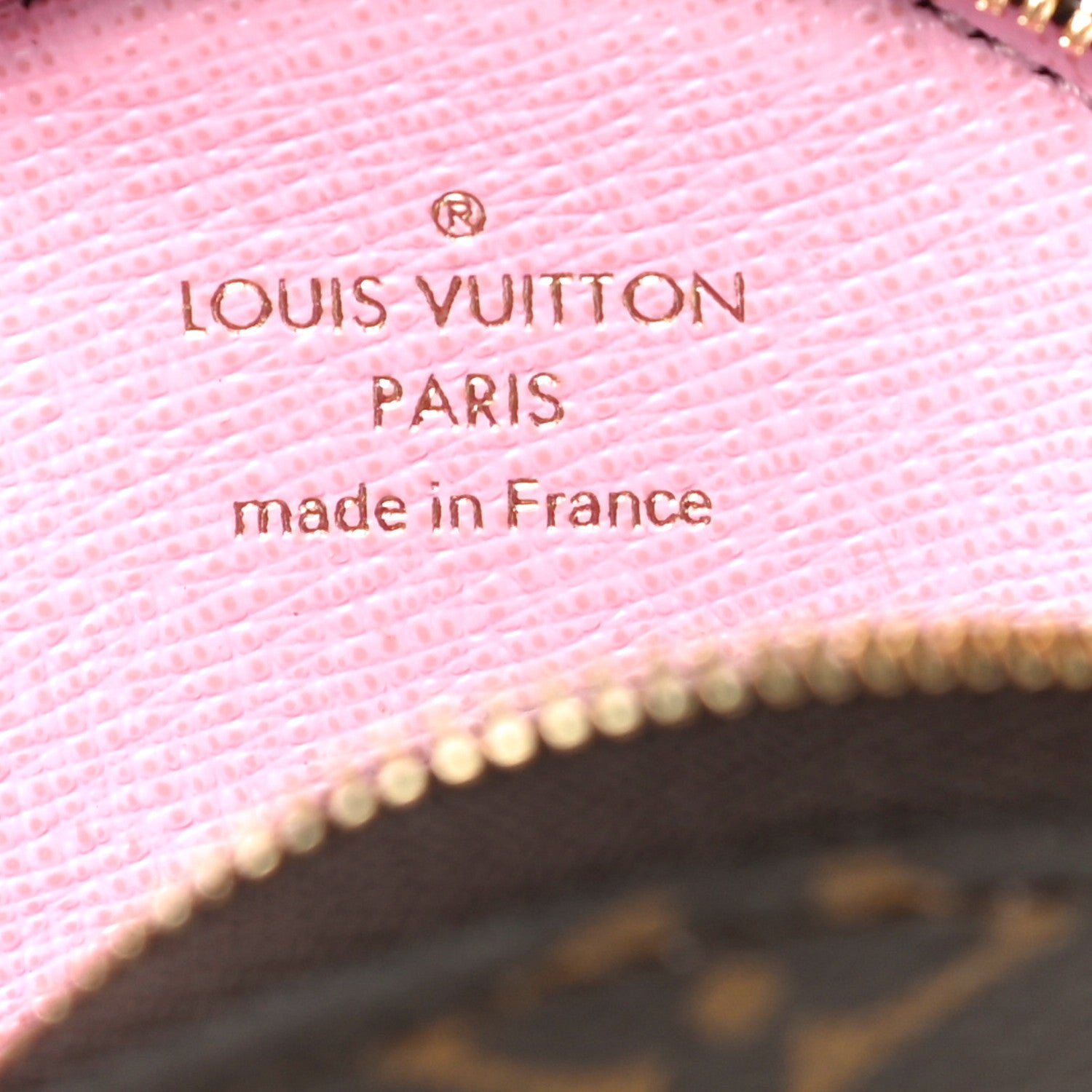 Louis Vuitton Monogram 2021 Christmas Animation Japanese Garden Round Coin Purse Wisteria Pink 6 of 10
