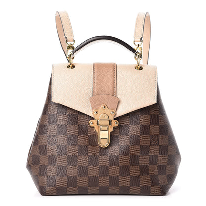 Louis Vuitton Damier Ebene Clapton Backpack Creme 1 of 10