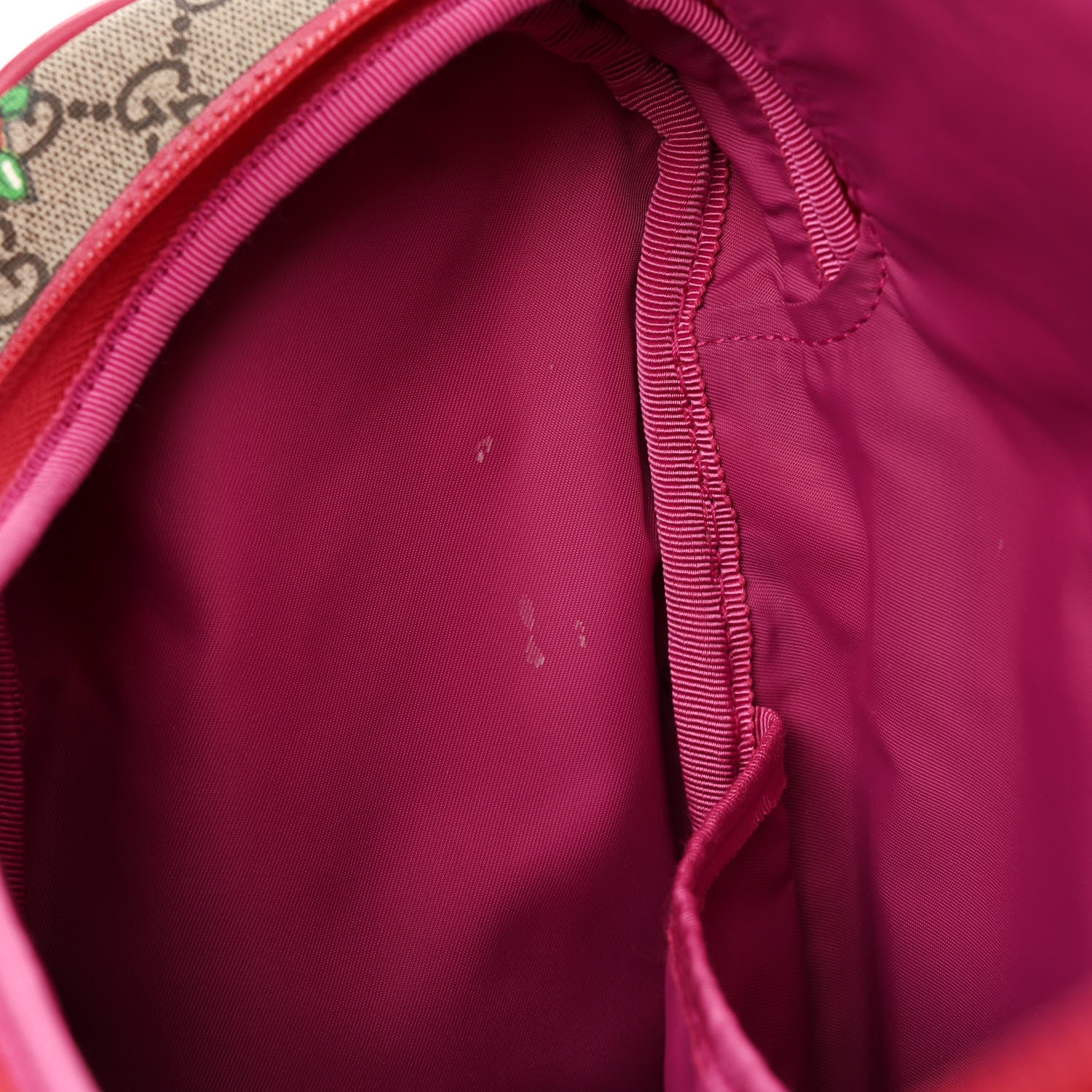 Gucci GG Supreme Monogram Rose Bud Diaper Bag Pink 12 of 22