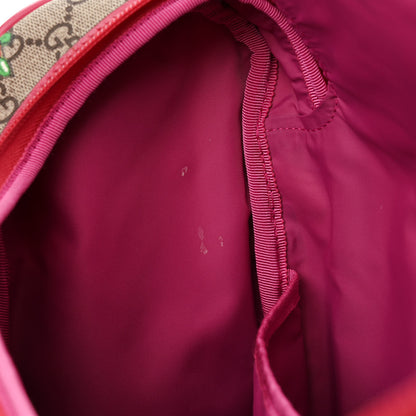 Gucci GG Supreme Monogram Rose Bud Diaper Bag Pink 12 of 22