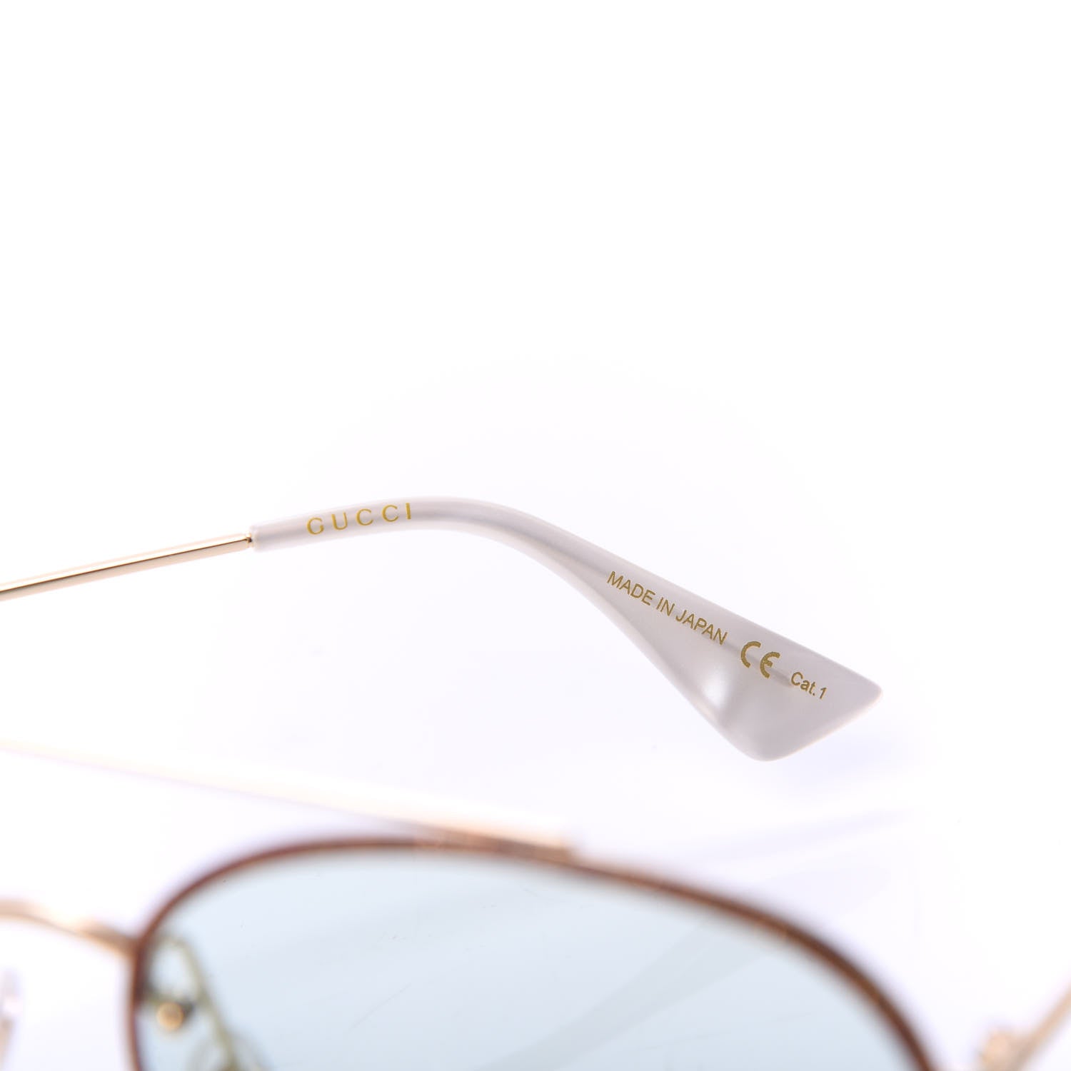 Gucci Glitter Aviator Sunglasses GG0351S Red 6 of 8