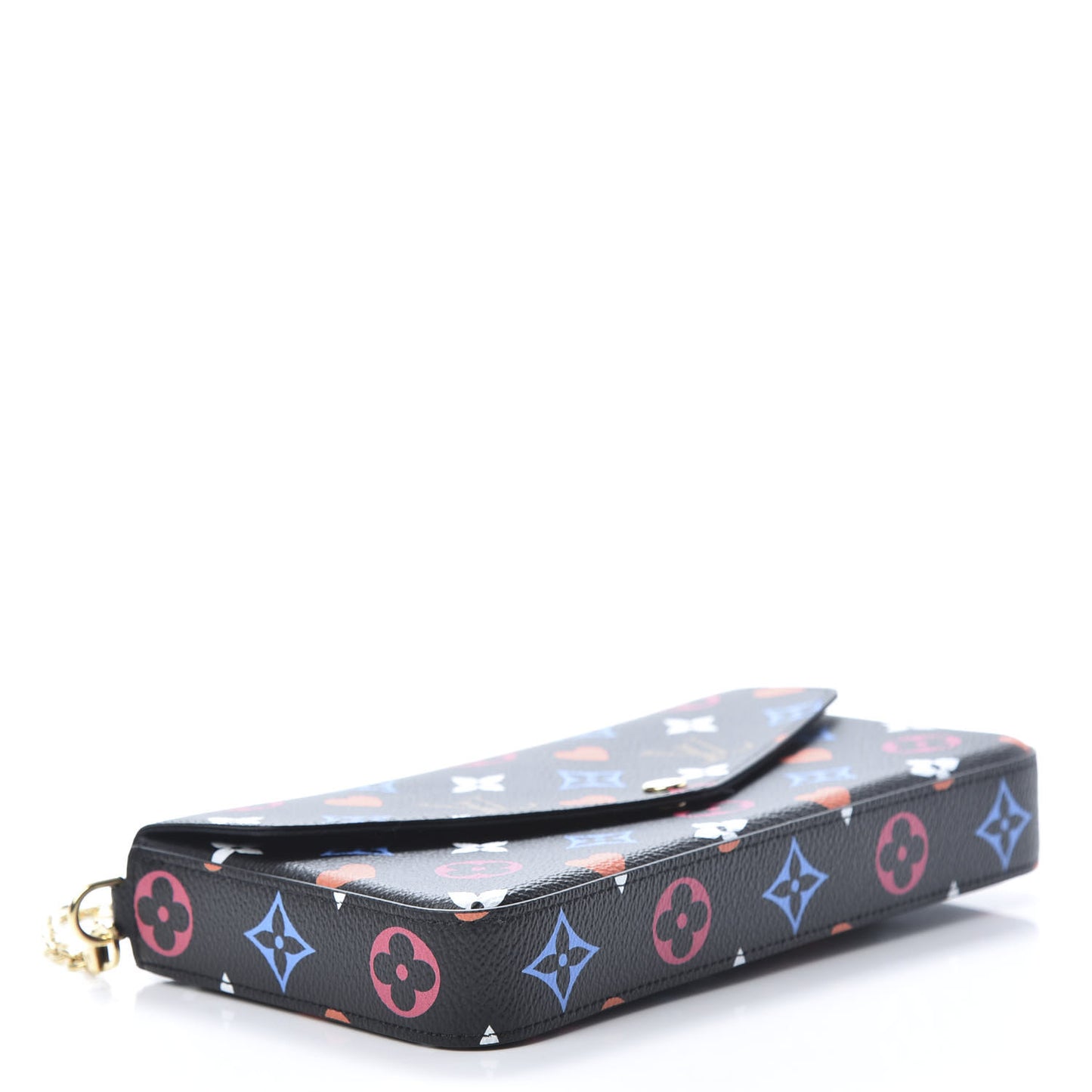 Game On Felicie Chain Wallet Black